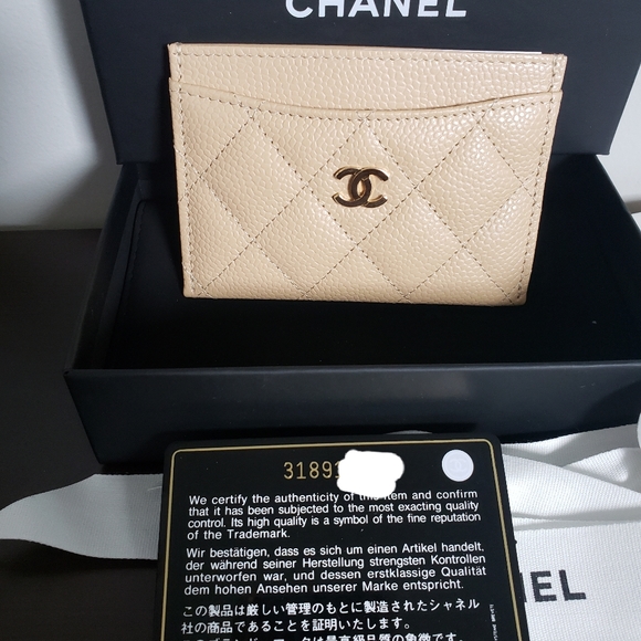Chanel Beige Clair Classic Cardholder - Picture 13 of 14